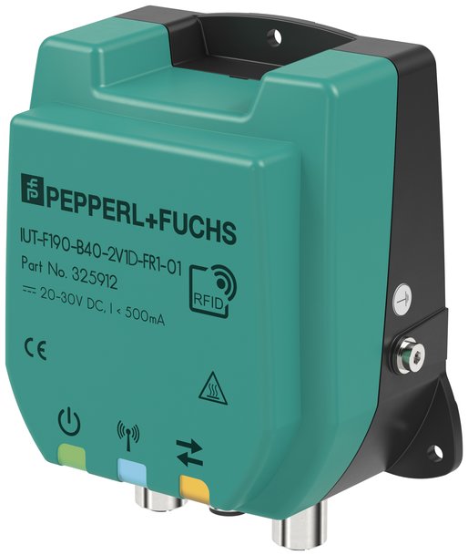 UHF-Schreib-/Lesekopf IUT-F190-B40 mit integrierter Industrial-Ethernet-Schnittstelle und REST API erweitert RFID-Portfolio von Pepperl+Fuchs